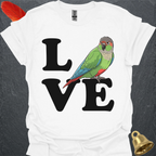 Green Cheek Conure Bird Love T-Shirt
