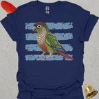 Green Cheek Conure Brush T-Shirt