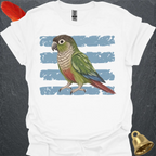 Green Cheek Conure Brush T-Shirt