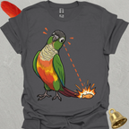 Green Cheek Conure Eye on Prize T-Shirt