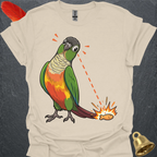 Green Cheek Conure Eye on Prize T-Shirt