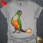 Green Cheek Conure Eye on Prize T-Shirt