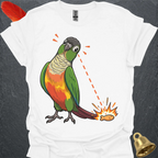 Green Cheek Conure Eye on Prize T-Shirt