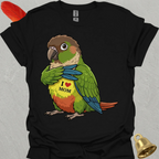 Green Cheek Conure I Love Mom T-Shirt