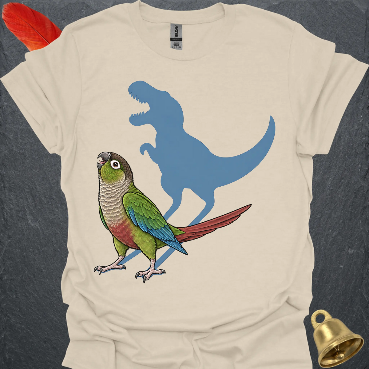 Green Cheek Conure Roar T-Shirt
