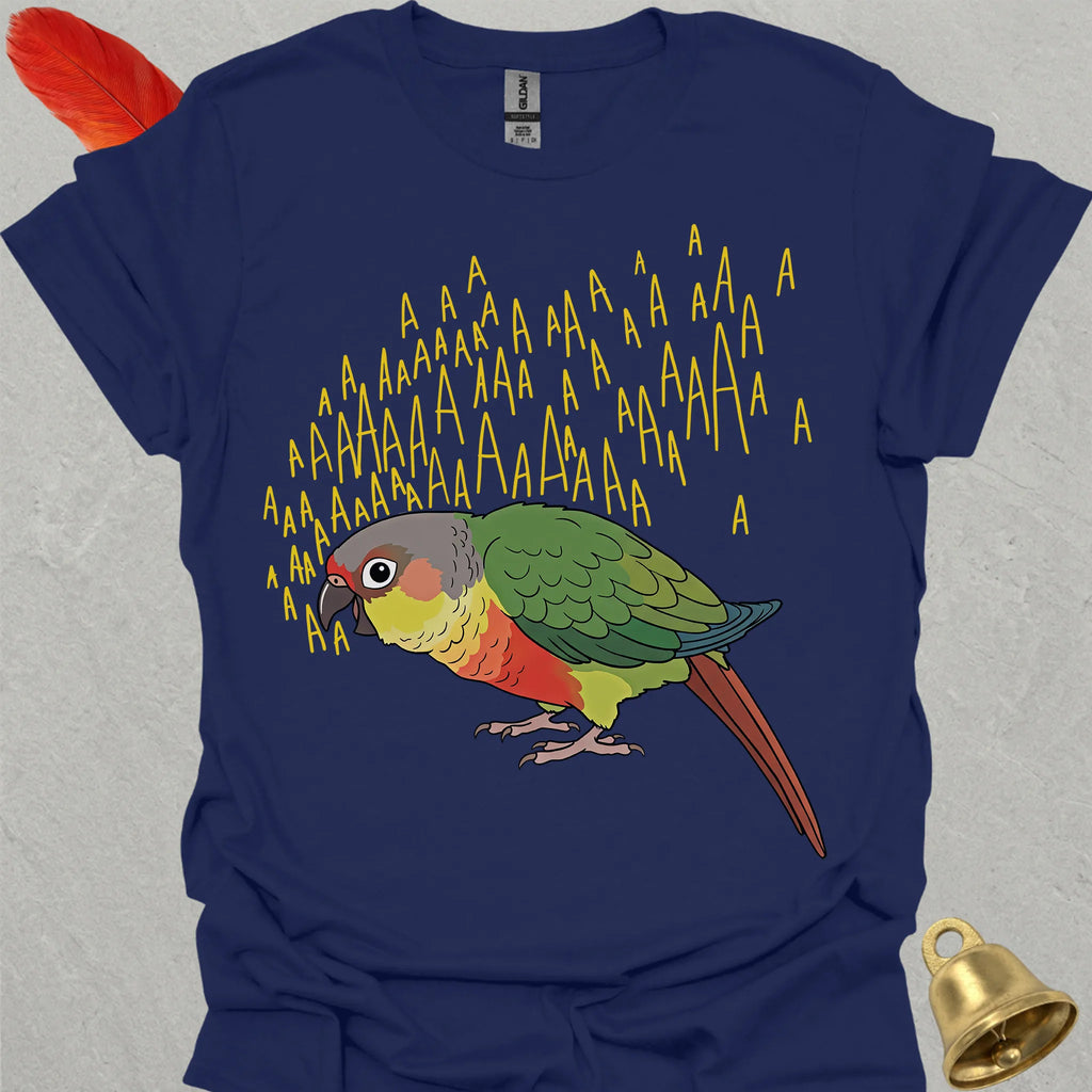 Green Cheek Conure Scream T-Shirt