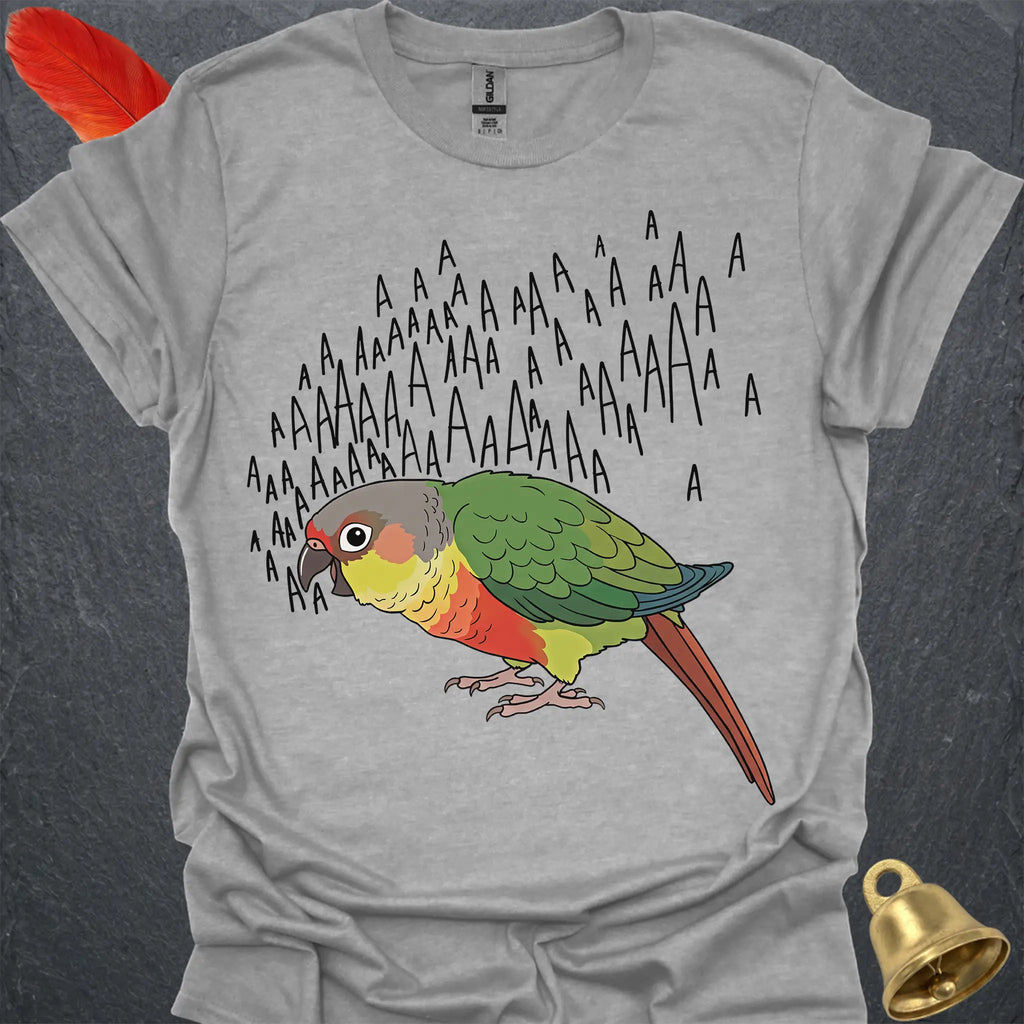 Green Cheek Conure Scream T-Shirt