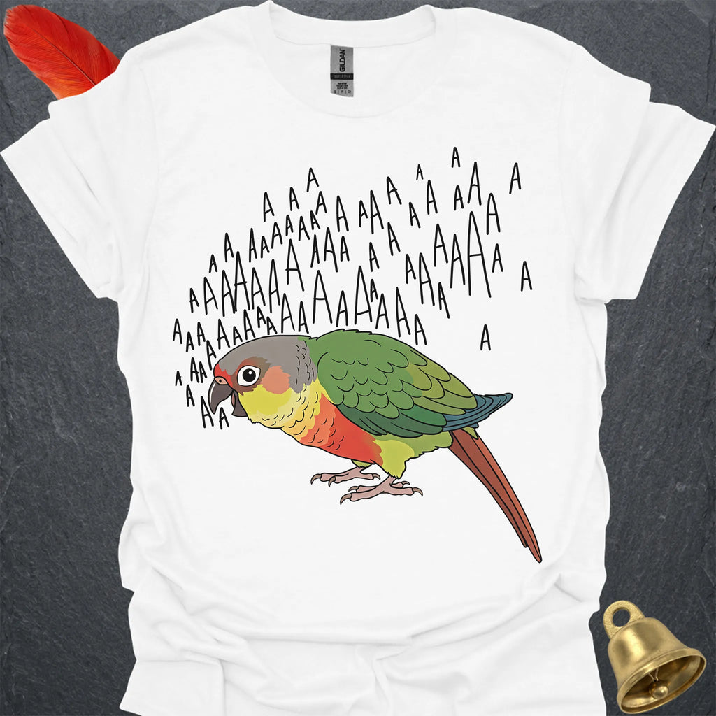 Green Cheek Conure Scream T-Shirt