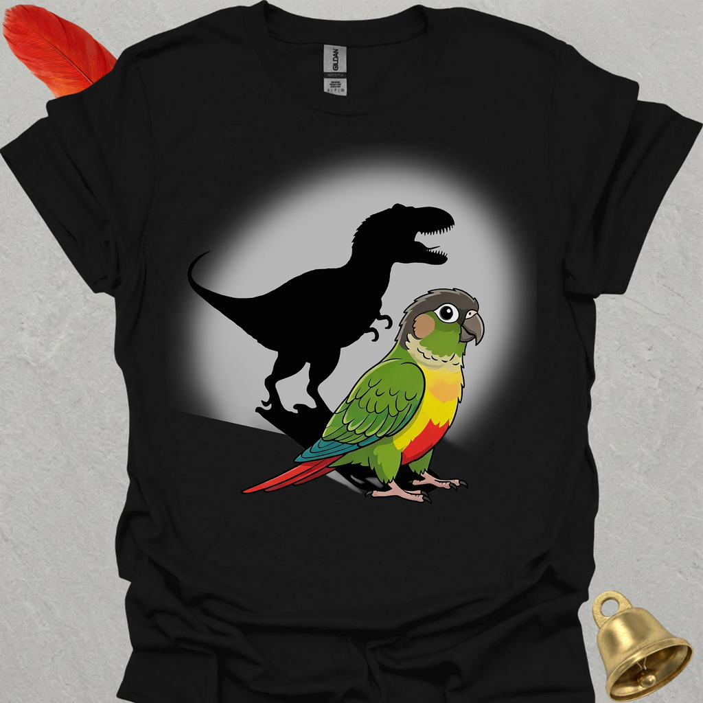 Green Cheek Conure T-Rex T-Shirt
