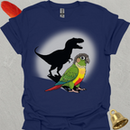 Green Cheek Conure T-Rex T-Shirt