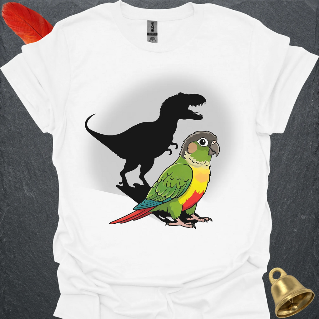 Green Cheek Conure T-Rex T-Shirt