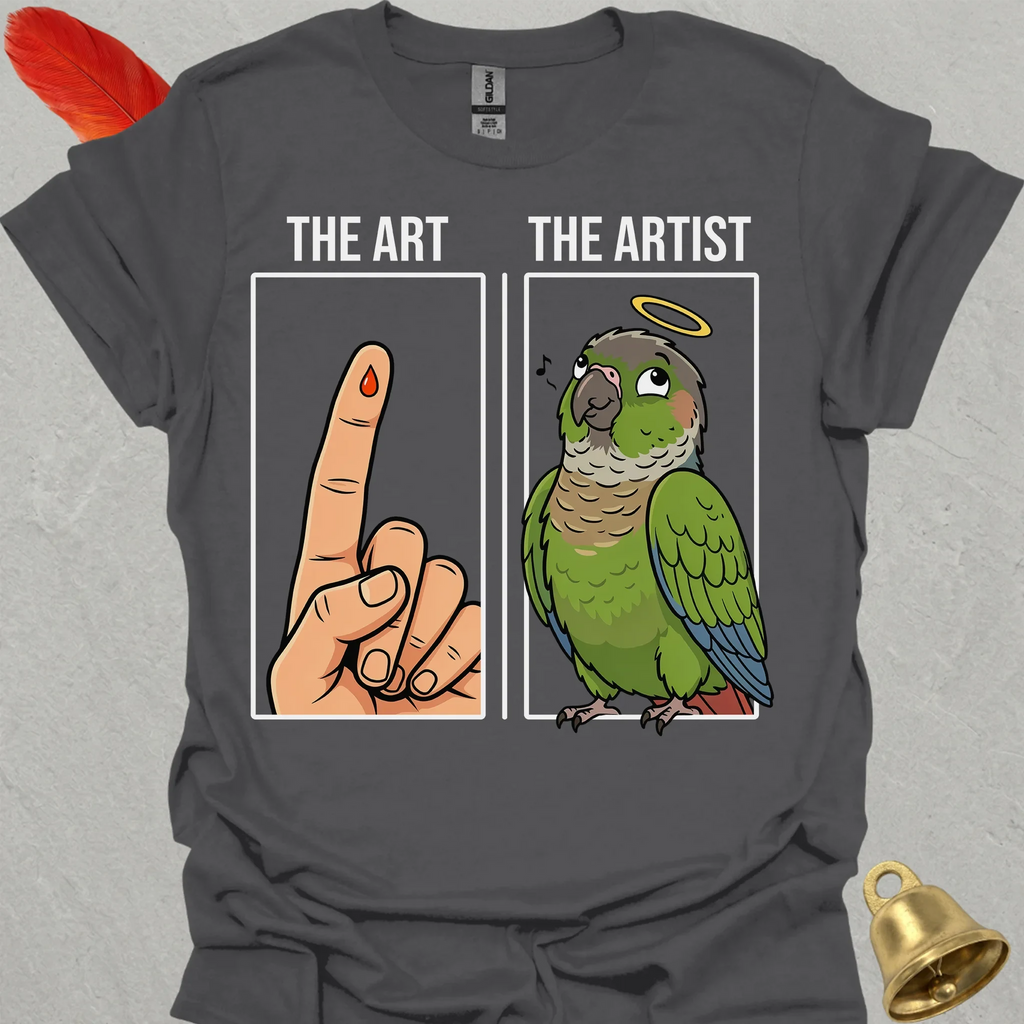 Green Cheek Conure The Artist T-Shirt