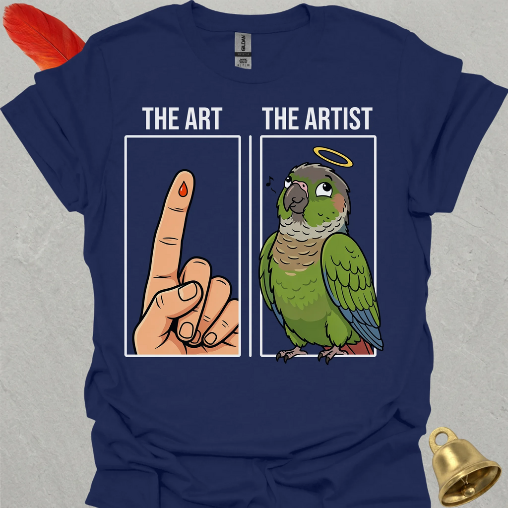 Green Cheek Conure The Artist T-Shirt