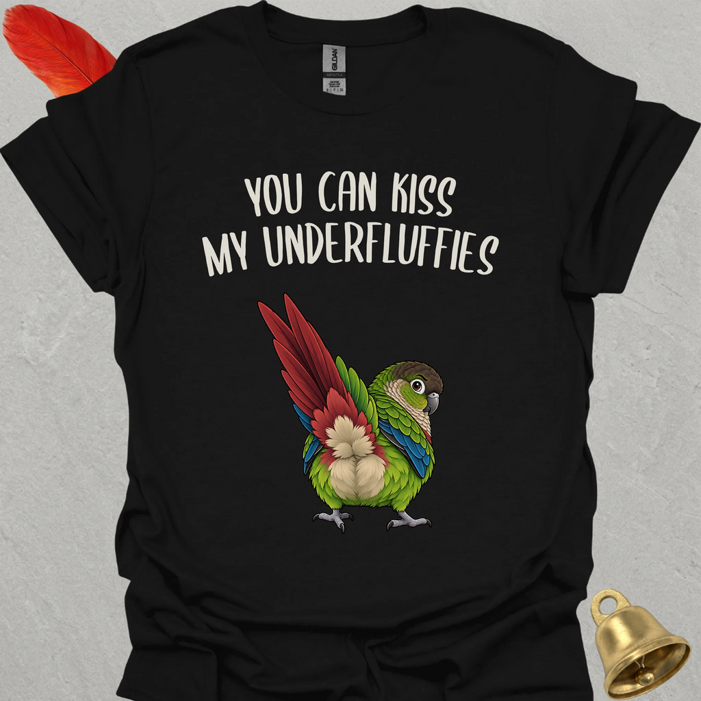 Green Cheek Conure Underfluffies T-Shirt