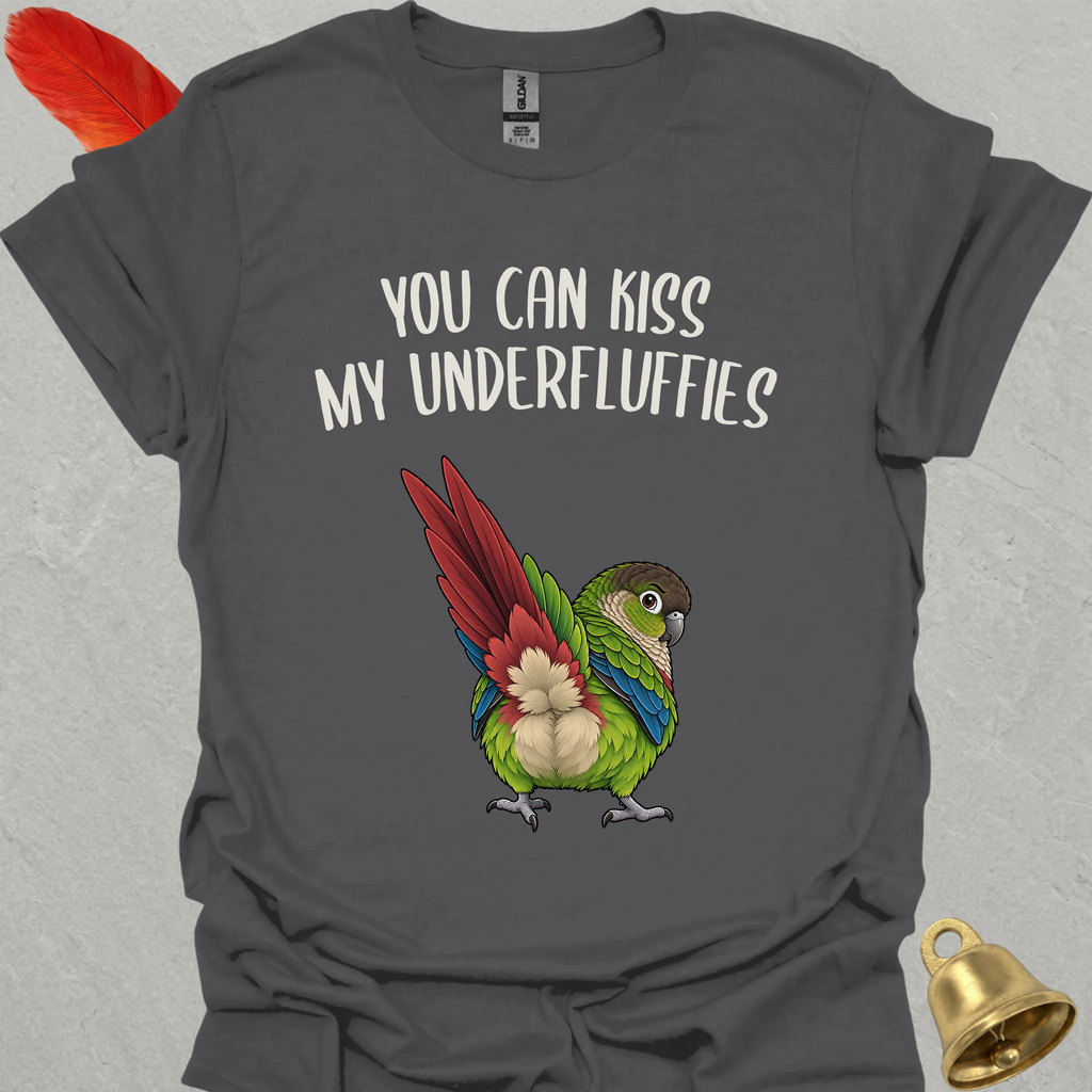 Green Cheek Conure Underfluffies T-Shirt