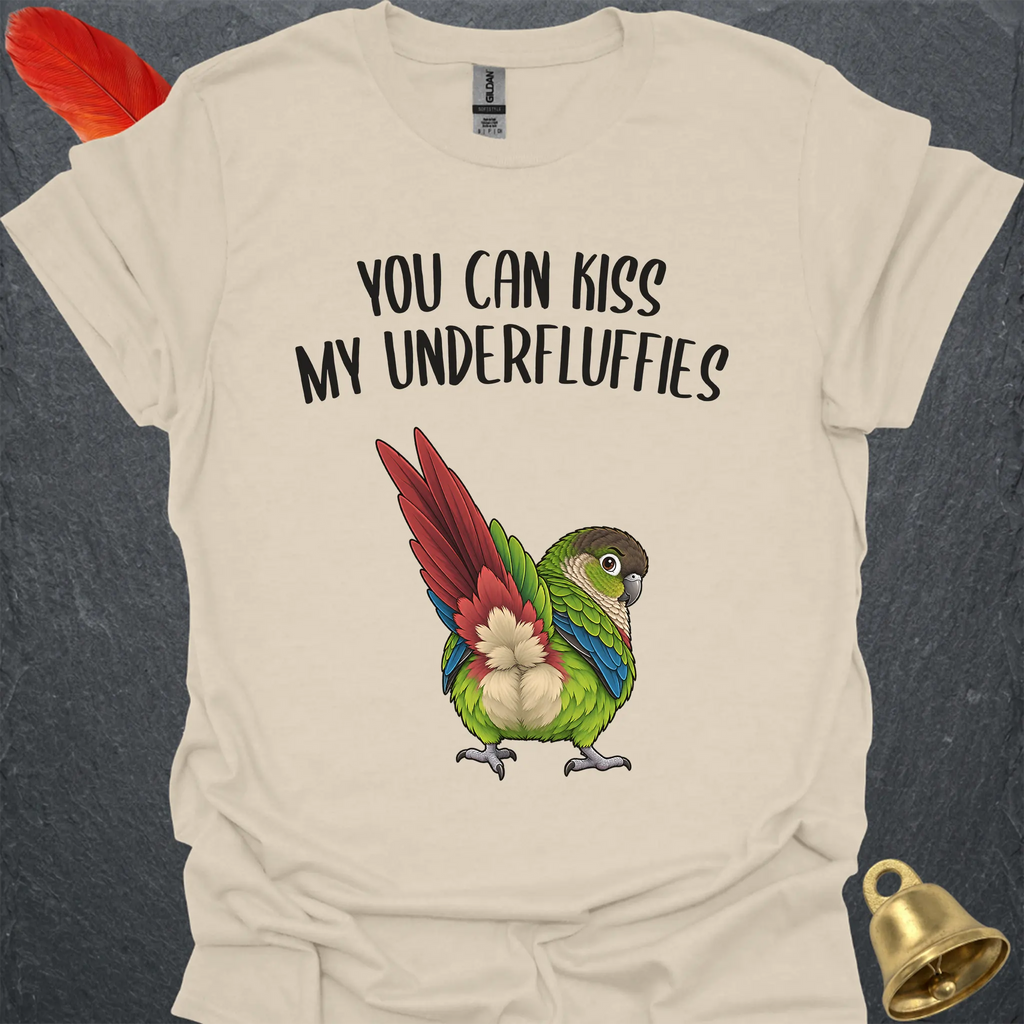 Green Cheek Conure Underfluffies T-Shirt