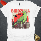 Green Indian Ringneck Birdzilla T-Shirt