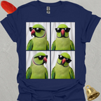 Green Indian Ringneck Photobooth T-Shirt