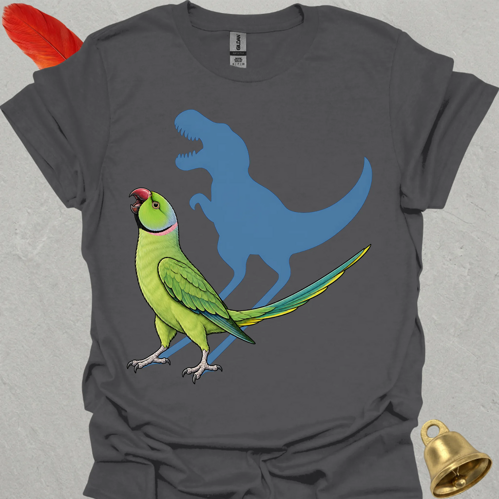 Green Indian Ringneck Roar T-Shirt
