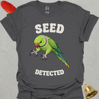 Green Indian Ringneck Seed Detected T-Shirt