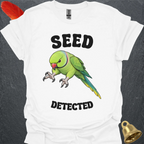 Green Indian Ringneck Seed Detected T-Shirt