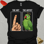 Green Indian Ringneck The Artist T-Shirt