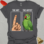 Green Indian Ringneck The Artist T-Shirt