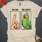 Green Indian Ringneck The Artist T-Shirt