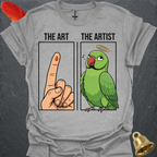 Green Indian Ringneck The Artist T-Shirt