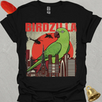 Green Parakeet Birdzilla T-Shirt