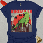 Green Parakeet Birdzilla T-Shirt