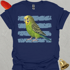 Green Parakeet Brush T-Shirt