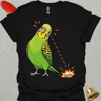 Green Parakeet Eye on Prize T-Shirt
