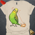 Green Parakeet Eye on Prize T-Shirt