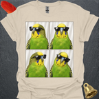 Green Parakeet Photobooth T-Shirt