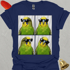Green Parakeet Photobooth T-Shirt
