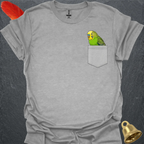 Green Parakeet Pocket T-Shirt