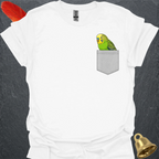 Green Parakeet Pocket T-Shirt