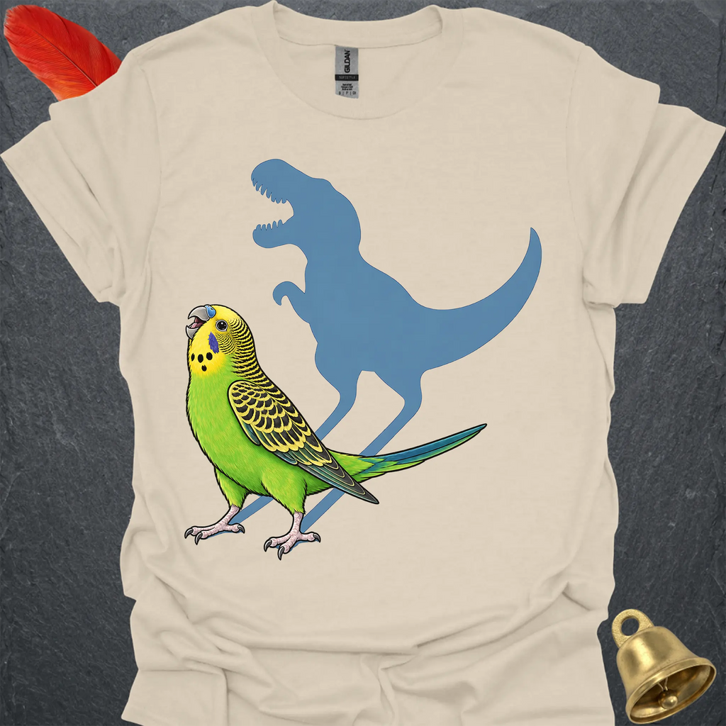 Green Parakeet Roar T-Shirt