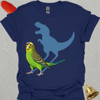 Green Parakeet Roar T-Shirt