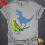 Green Parakeet Roar T-Shirt