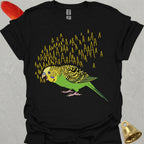 Green Parakeet Scream T-Shirt