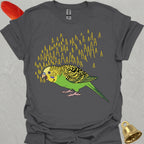 Green Parakeet Scream T-Shirt