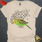 Green Parakeet Scream T-Shirt