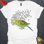 Green Parakeet Scream T-Shirt