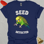 Green Parakeet Seed Detected T-Shirt