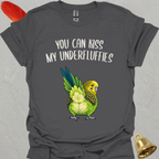 Green Parakeet Underfluffies T-Shirt