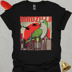 Green Quaker Parrot Birdzilla T-Shirt