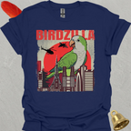 Green Quaker Parrot Birdzilla T-Shirt