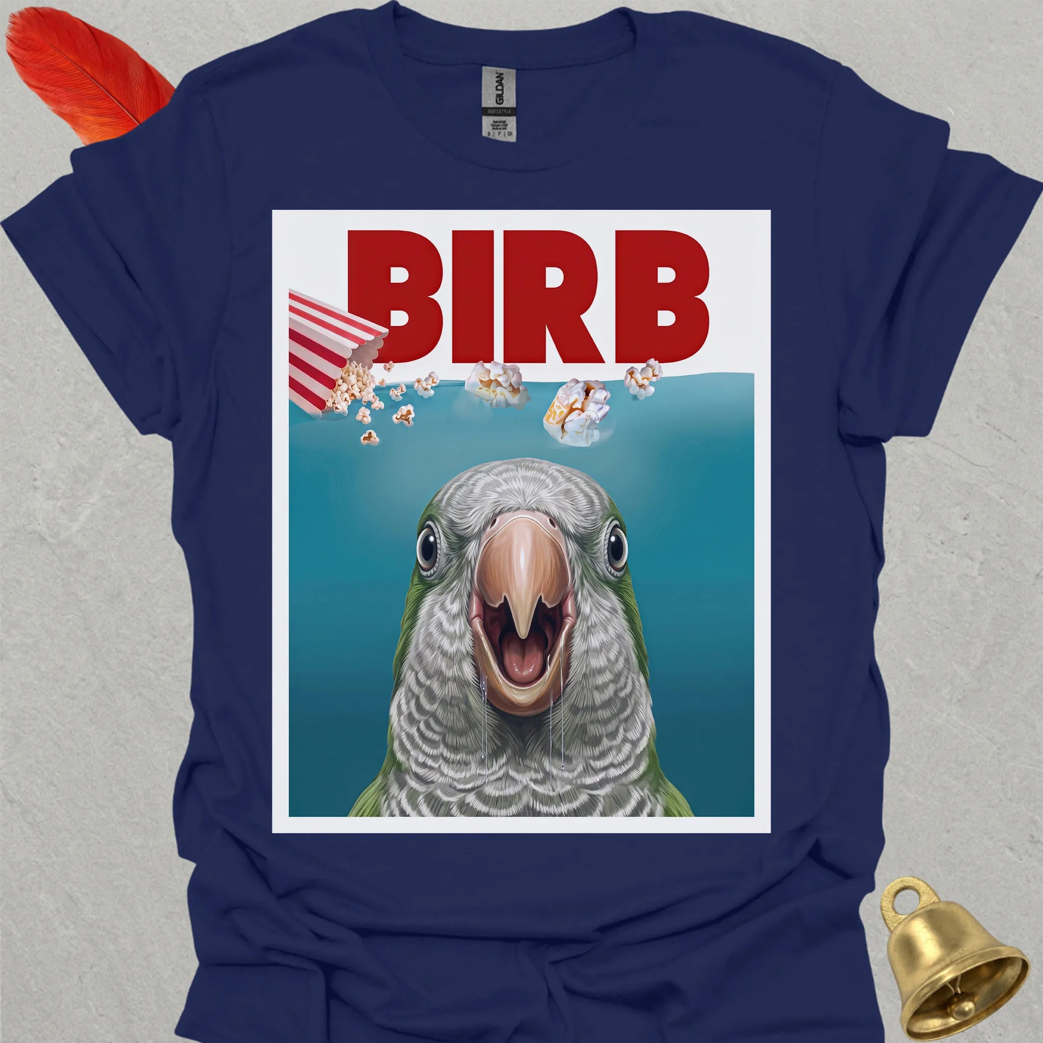 Green Quaker Parrot Movie T-Shirt